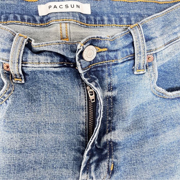 PacSun Men's Slim Taper Blue Jeans 32x30 - Picture 12 of 15
